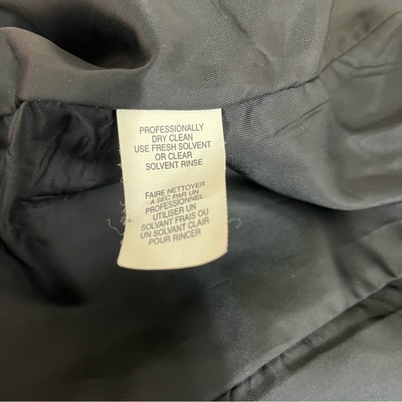 Eddie Bauer Charcoal Gray Wool Angora Blend Lined Blazer - Picture 7 of 14